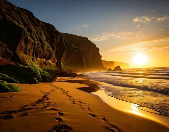 a beach with waves and cliffs Sexualtherapie Sexualmedizm